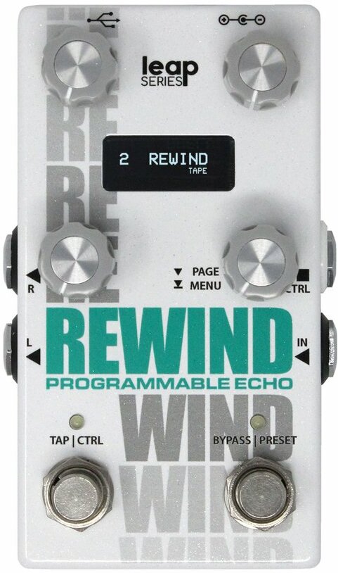 Alexander Rewind - Pedal de reverb / delay / eco - Main picture