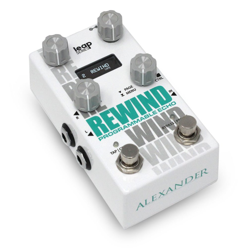 Alexander Rewind - Pedal de reverb / delay / eco - Variation 1