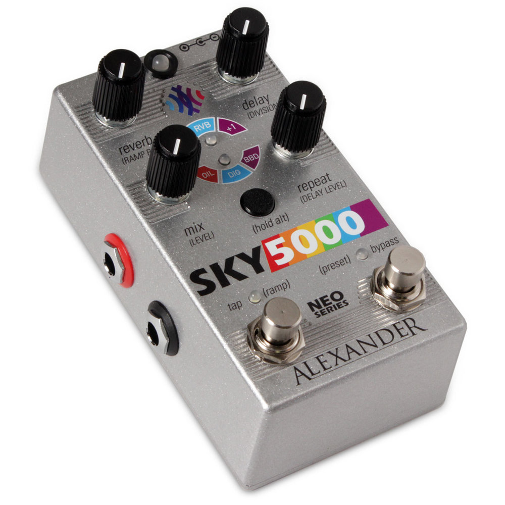 Alexander Pedals Sky 5000 Reverb & Delay - Pedal de reverb / delay / eco - Variation 1