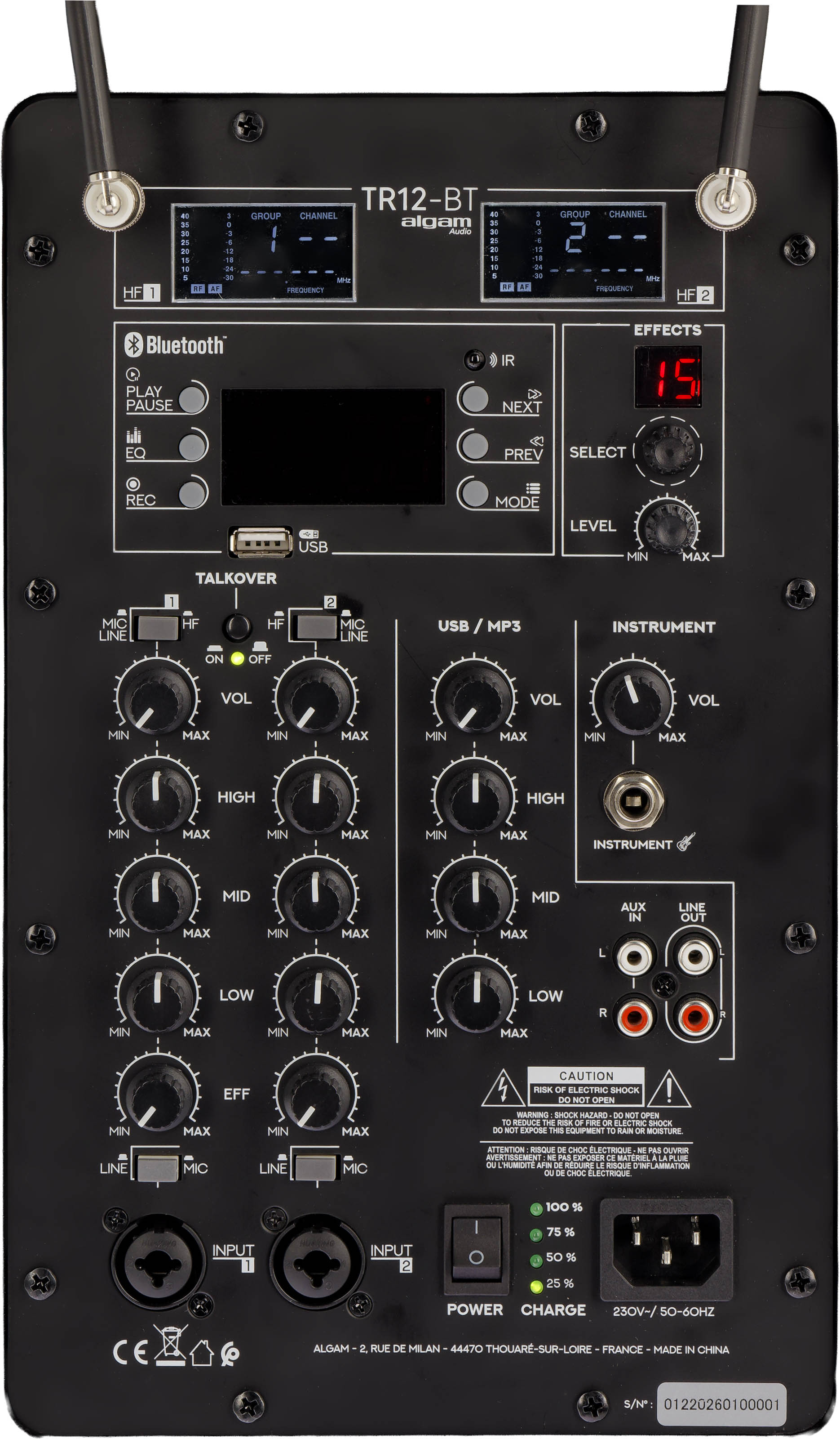 Algam Audio Tr12-bt - Sistema de sonorización portátil - Variation 5