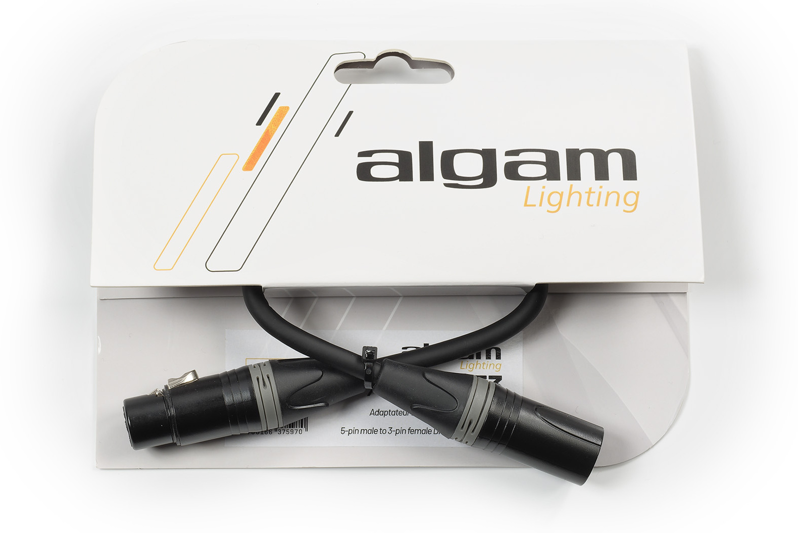 Algam Lighting Adaptateur Dmx Mâle 5 Points/femelle 3 Points, 0,3 M - Cable - Main picture