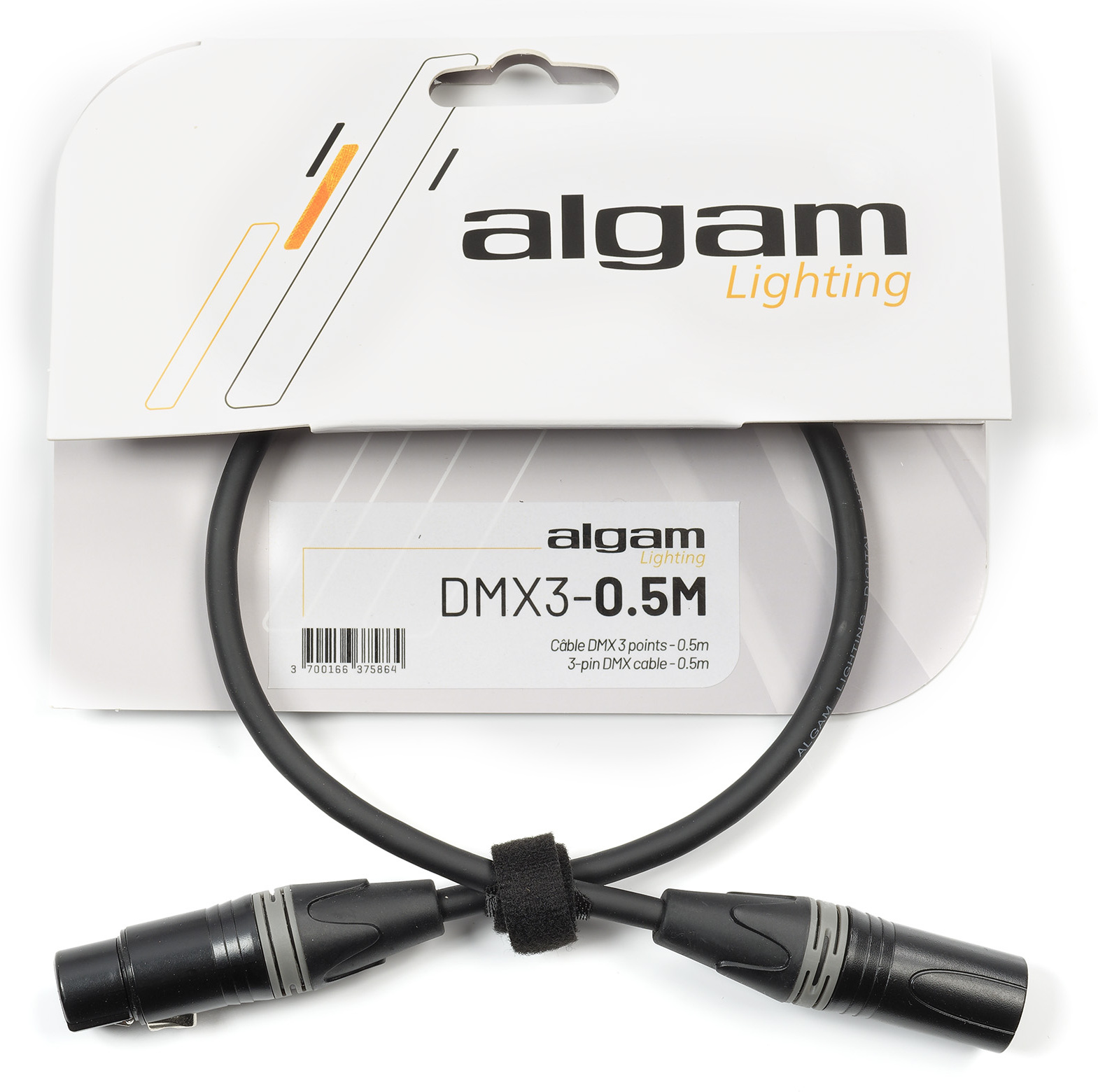 Algam Lighting Câble Dmx 3 Points - 0,5 M - Cable - Main picture