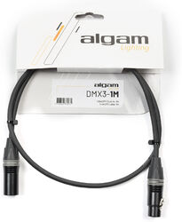 Cable Algam lighting 3-point DMX cable - 1 m