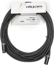 Cable Algam lighting 3-point DMX cable - 15 m