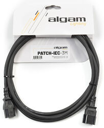 Cable Algam lighting IEC 1 mm² electrical extension cord - 3 m