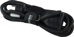 IP44 EXTENSION CABLE CE H07RN-F 3G1.5mm² socket - 3m black