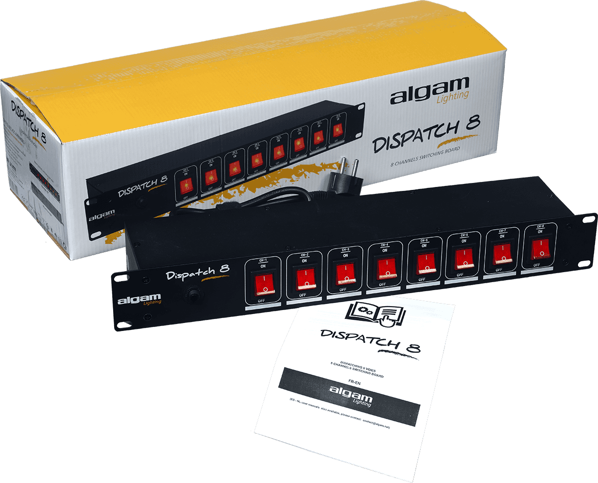 Algam Lighting Dispatch 8 - Base de interruptores / Switchboard - Variation 1