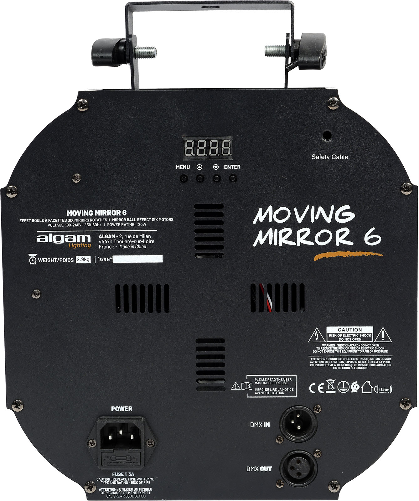 Algam Lighting Moving Mirror 6 - Esferas Disco - Variation 2
