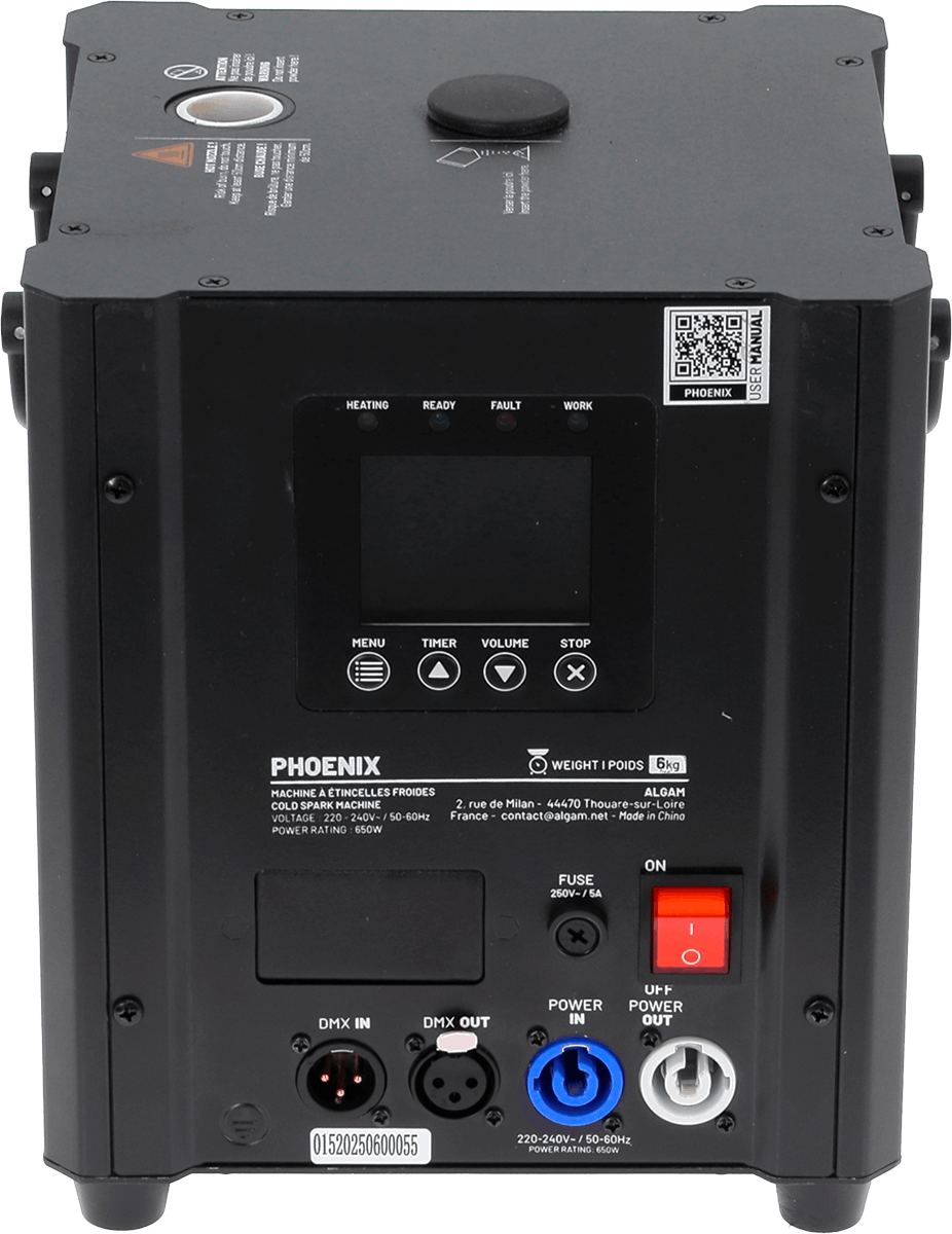 Algam Lighting Phoenix - Máquina de confeti y pirotécnica - Variation 3