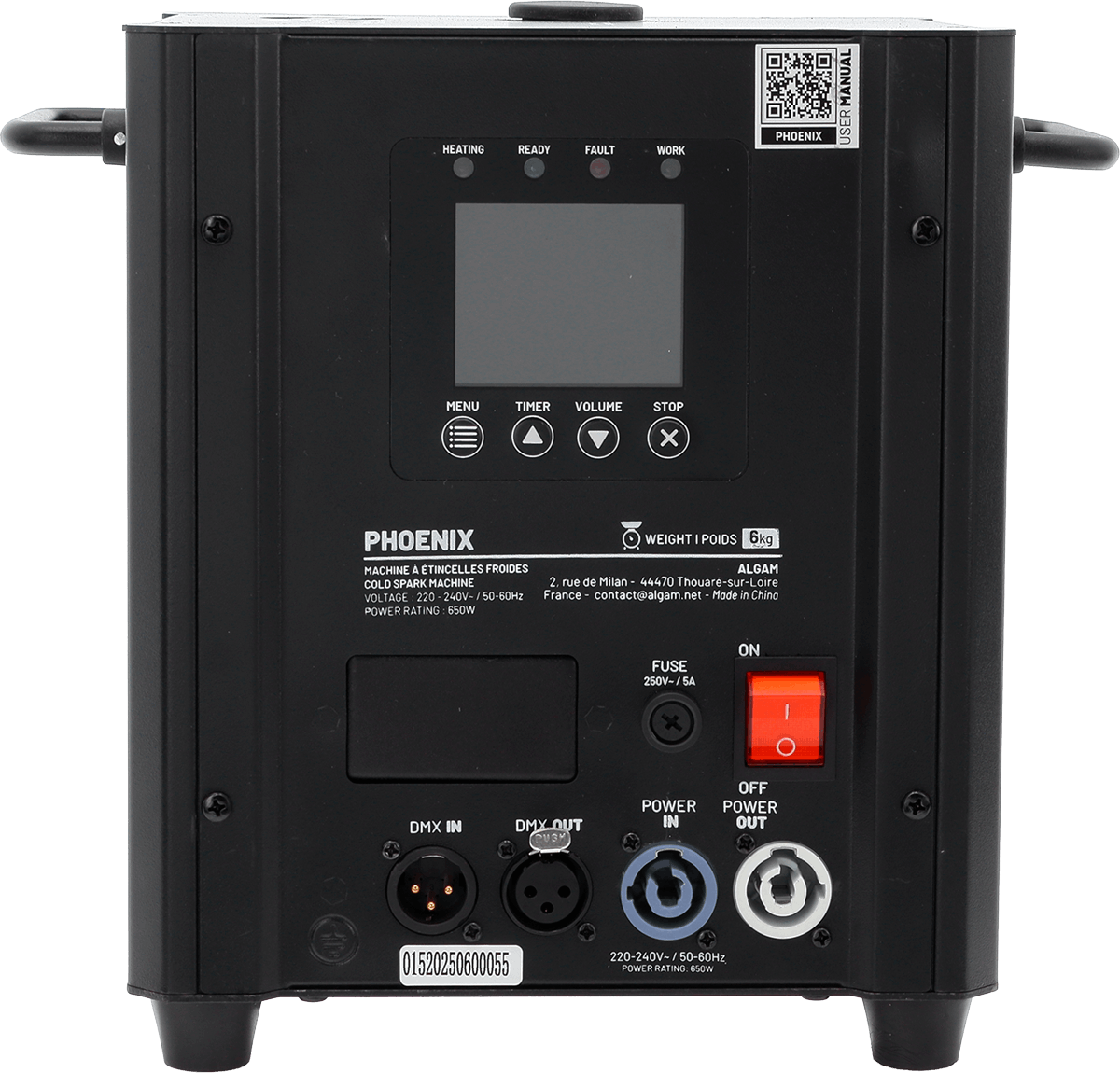 Algam Lighting Phoenix - Máquina de confeti y pirotécnica - Variation 6