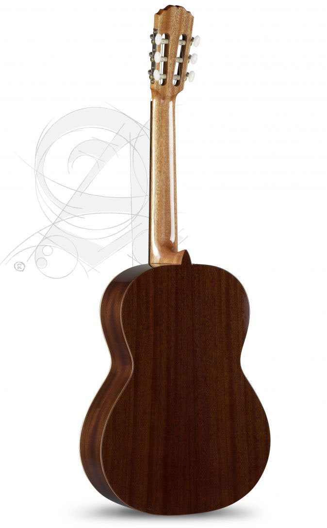 Alhambra 1 C Ht Hybrid Terra 1/2 Cedre Sapele Rw - Natural - Guitarra clásica 3/4 - Variation 1