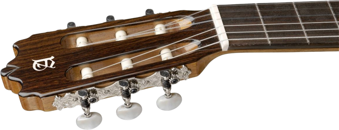 Alhambra 3c Cadete 3/4  Shsc Cedre Acajou Rw - Natural - Guitarra clásica 3/4 - Variation 4