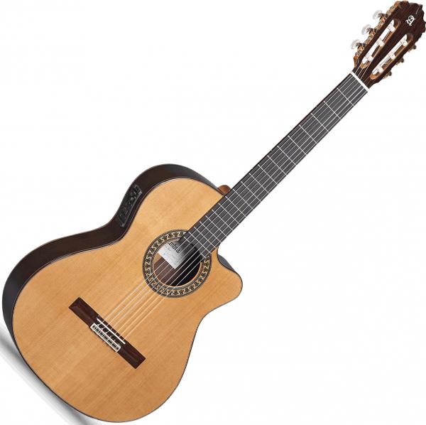 Guitarra clásica 4/4 Alhambra Cutaway 5P CW E2 - Naturel