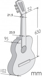 Alhambra 7 C Classic 4/4 Cedre Sapele Eb - Natural - Guitarra clásica 4/4 - Variation 4