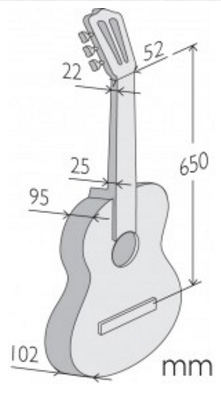 Alhambra 7p Classic Cedre Palissandre - Natural - Guitarra clásica 4/4 - Variation 3