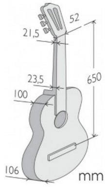 Alhambra 9p Cedre Palissandre Eb +etui - Natural - Guitarra clásica 4/4 - Variation 4