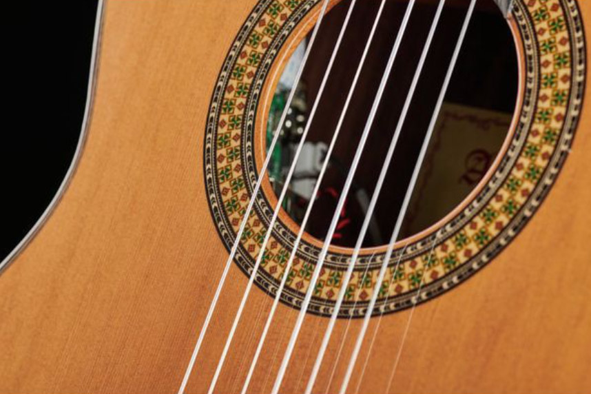 Alhambra 9p Cw E8 Cedre Palissandre Eb +etui - Natural - Guitarra clásica 4/4 - Variation 3