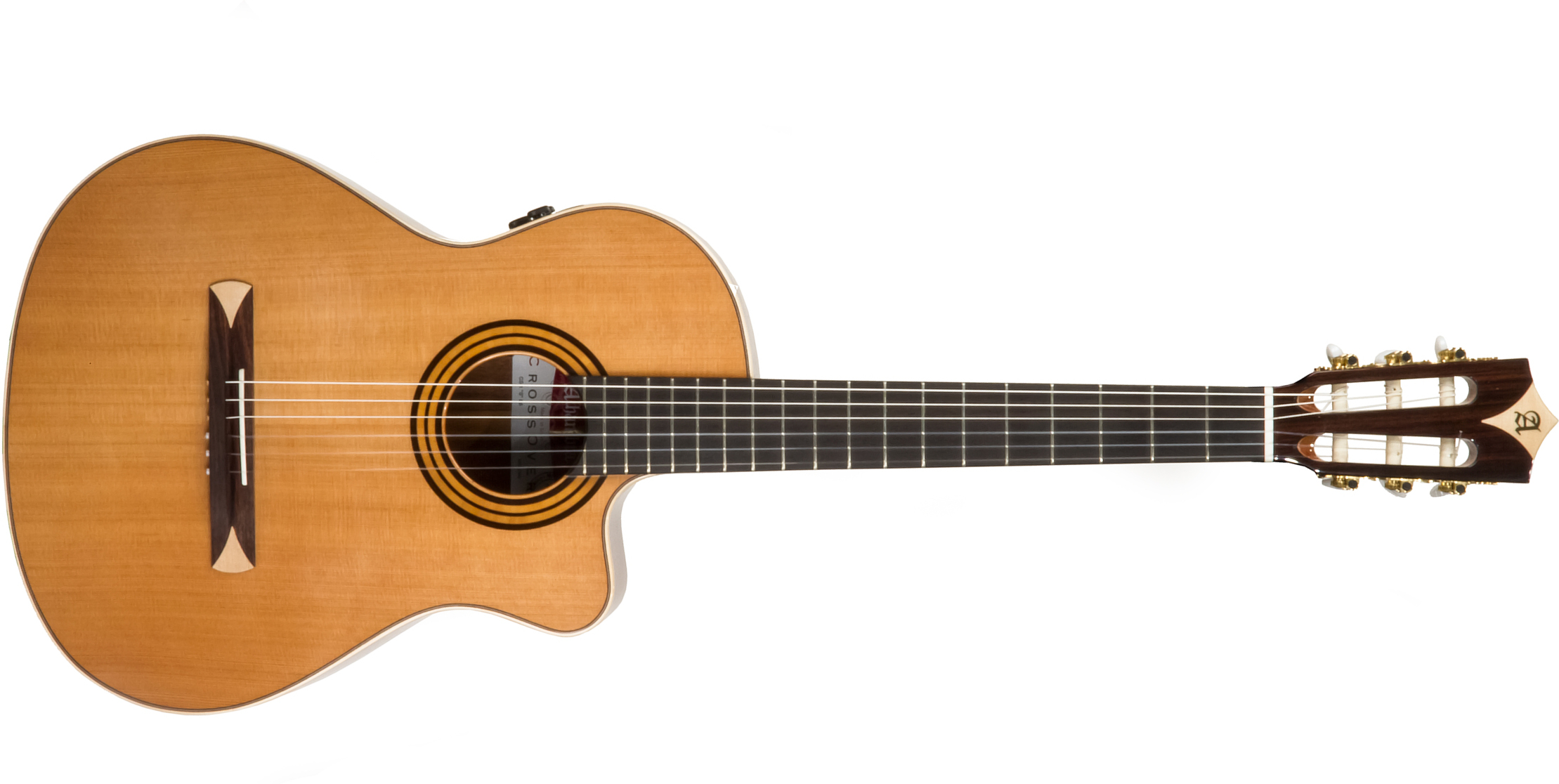 Alhambra Cs-1 Cw E8 Cross-over Cedre Sapele Rw - Natural - Guitarra clásica 4/4 - Main picture