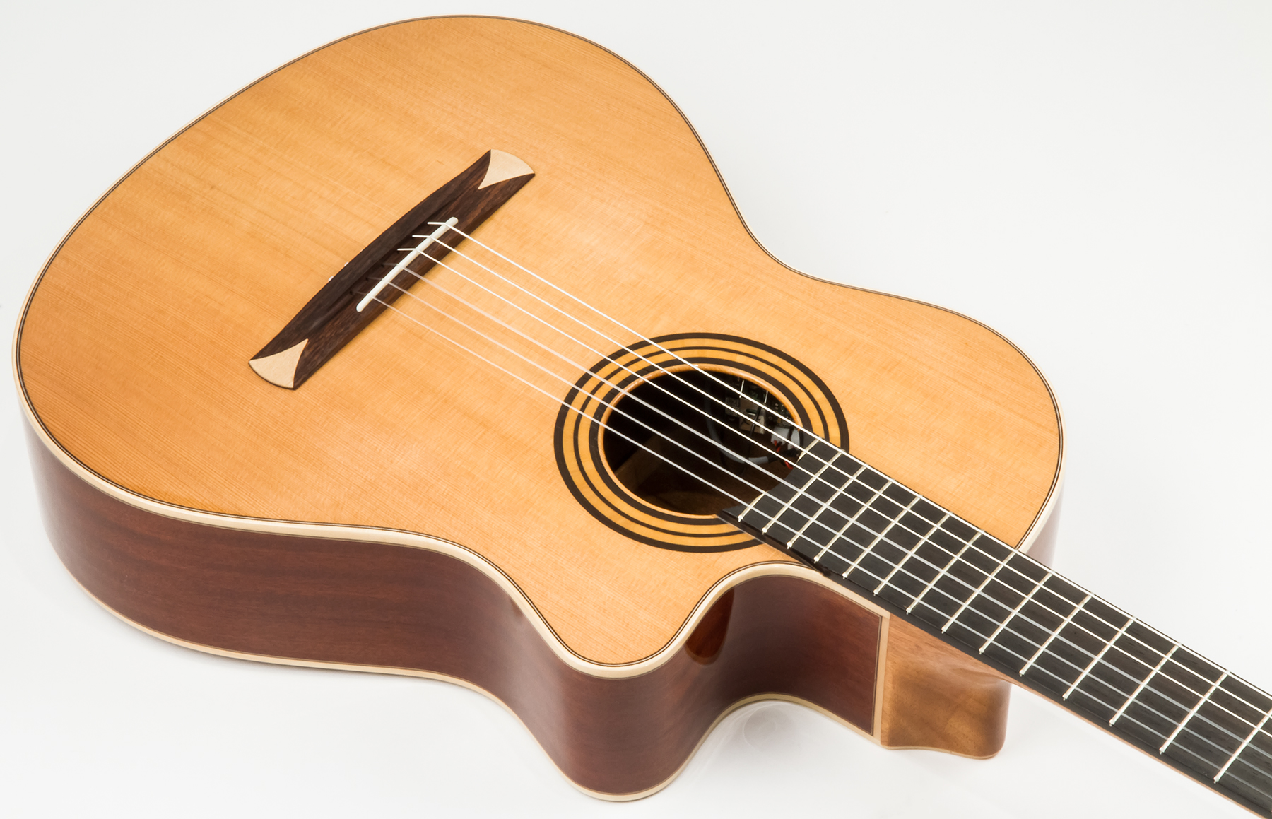 Alhambra Cs-1 Cw E8 Cross-over Cedre Sapele Rw - Natural - Guitarra clásica 4/4 - Variation 1