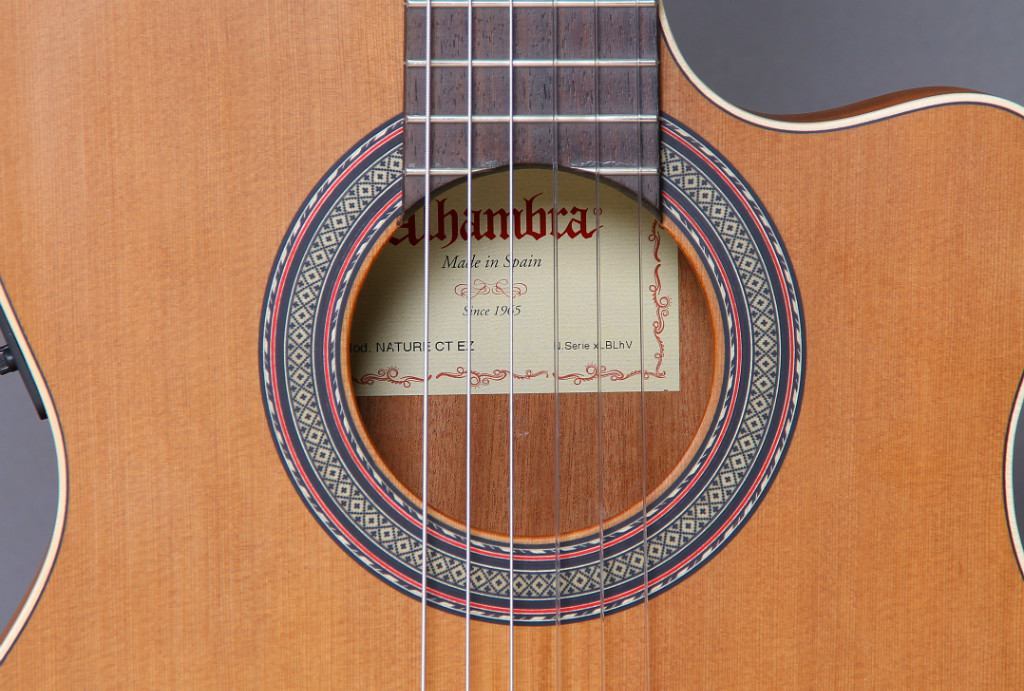 Alhambra Z-nature Ct Ez Open Pore 4/4 Slim Cedre Acajou - Natural - Guitarra clásica 4/4 - Variation 2