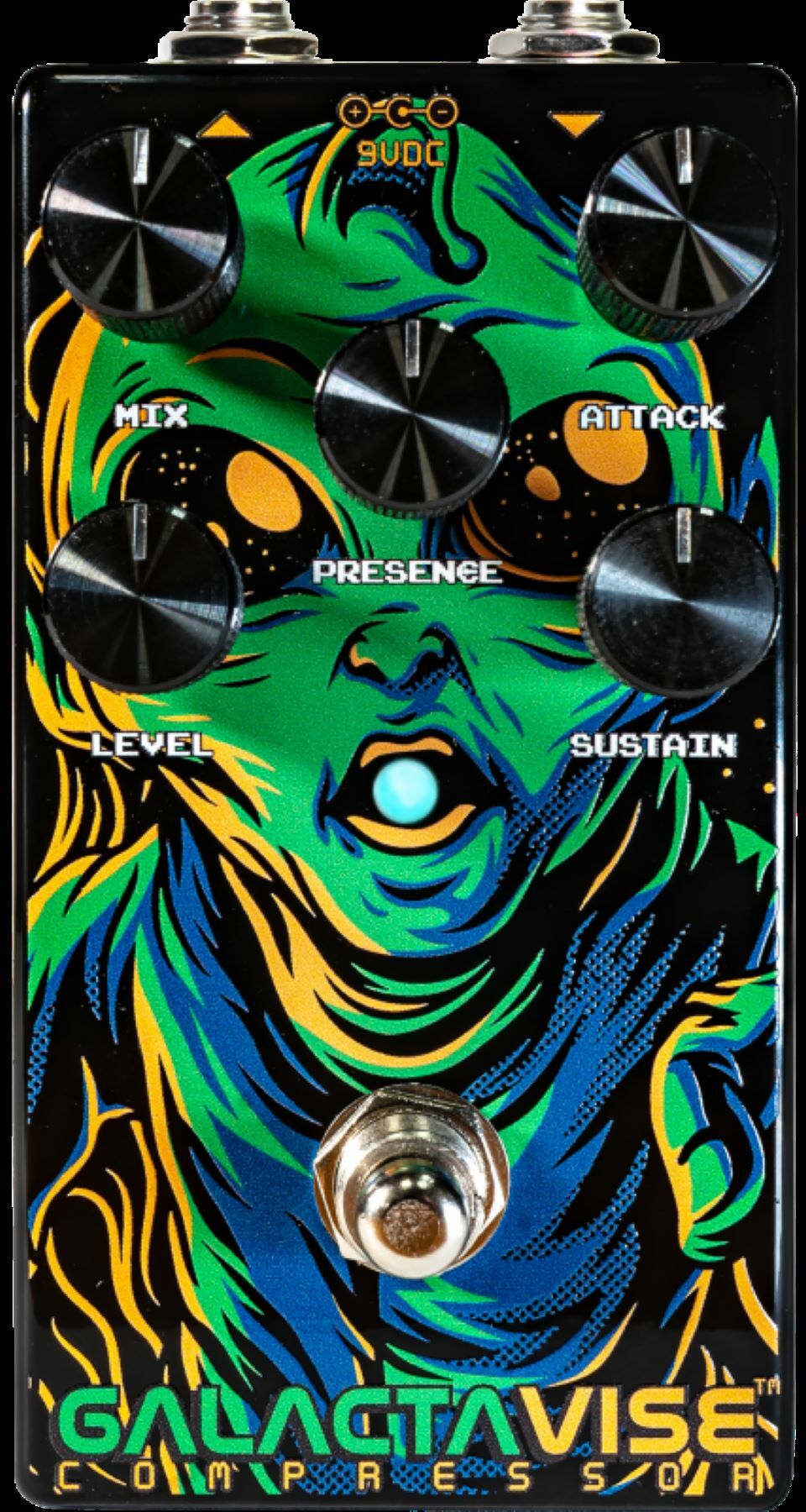 All Pedal Galactavise Compresseur - Pedal compresor / sustain / noise gate - Main picture