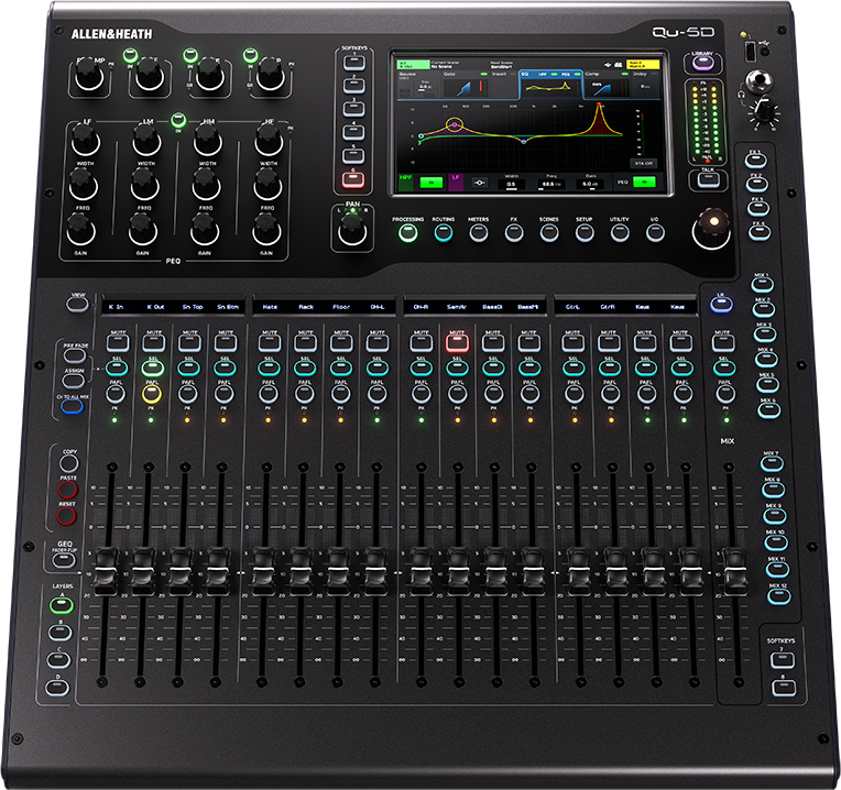 Allen & Heath Qu-5d - Mesa de mezcla digital - Main picture