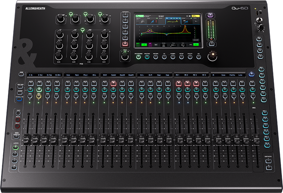 Allen & Heath Qu-6d - Mesa de mezcla digital - Main picture