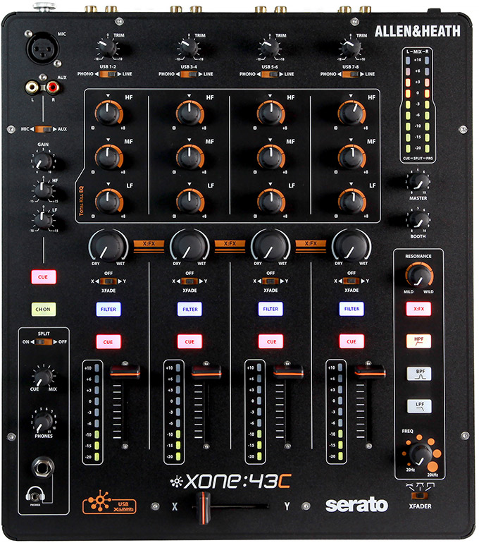 Allen & Heath Xone:43c - Mixer DJ - Main picture