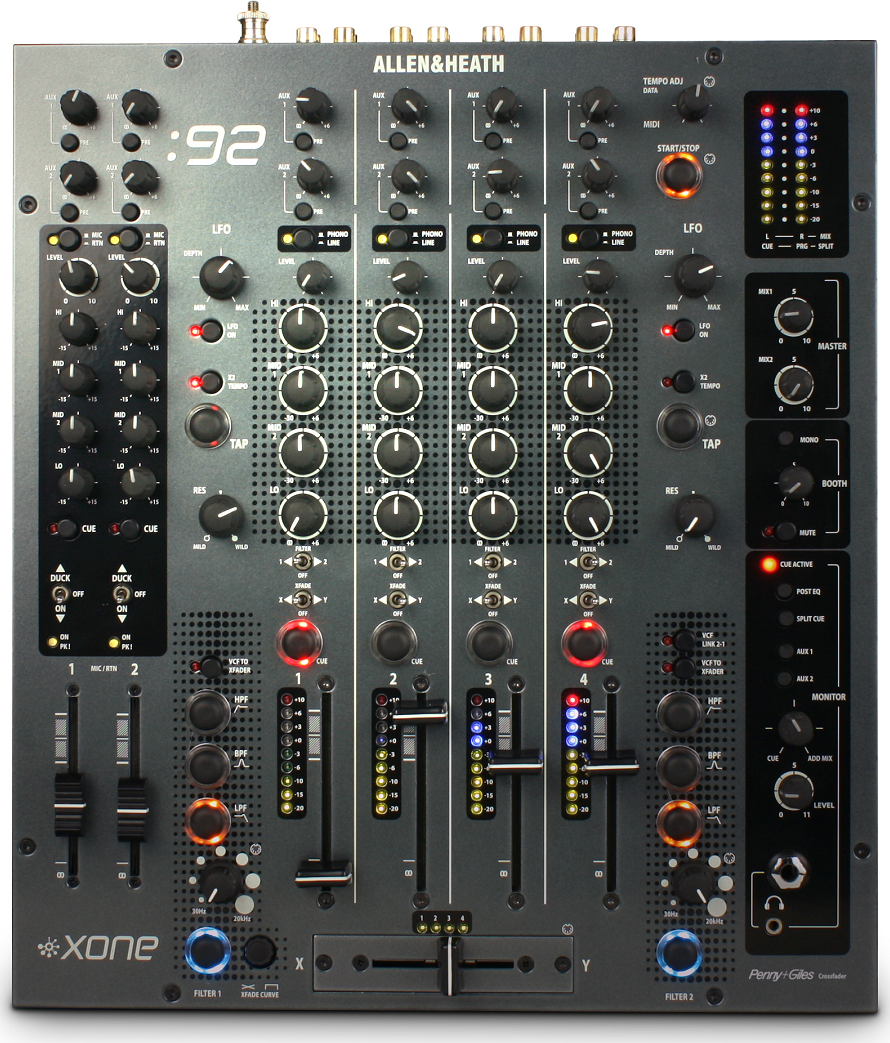 Allen & Heath Xone:92 - Mixer DJ - Main picture