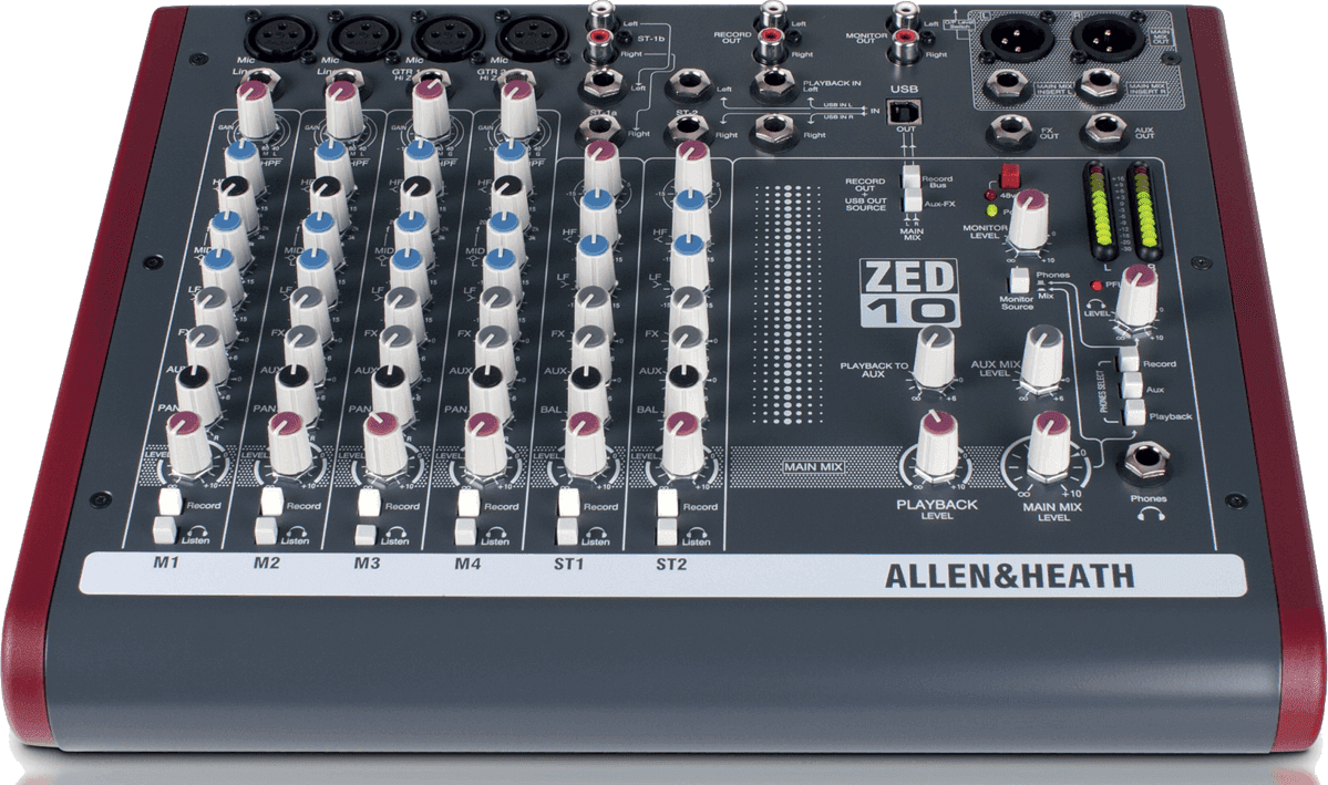 Allen & Heath Zed-10 - Mesa de mezcla analógica - Main picture