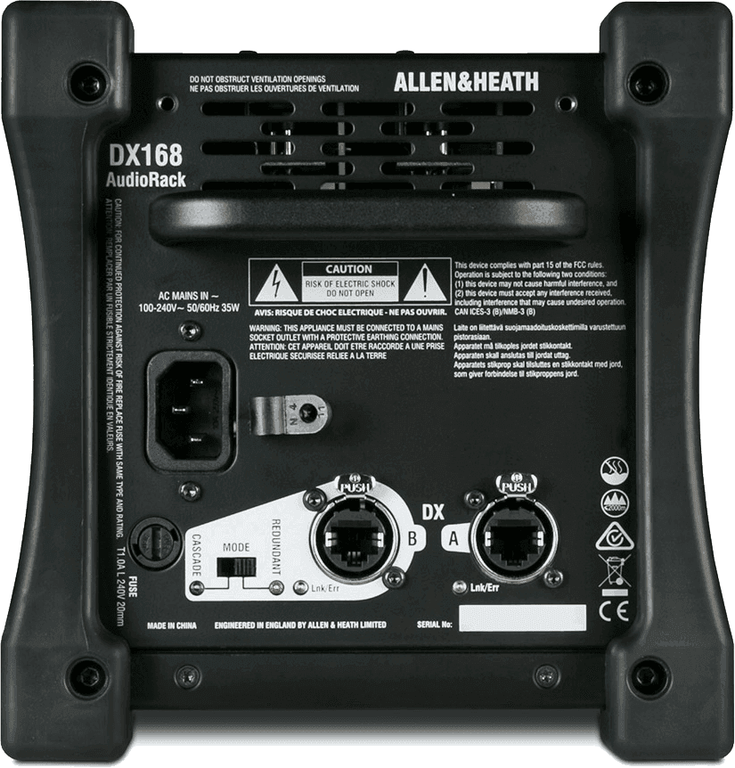 Allen & Heath Dx 168 - Tarjetas para mesa de mezcla - Variation 1