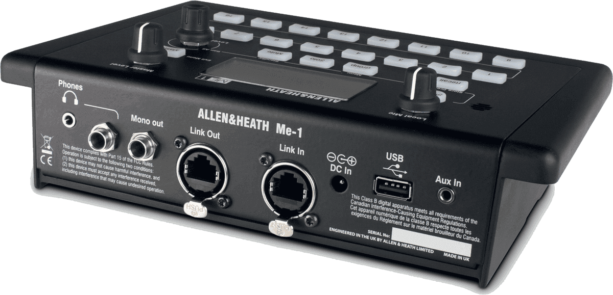 Allen & heath ME1 Controlador de estudio / monitor