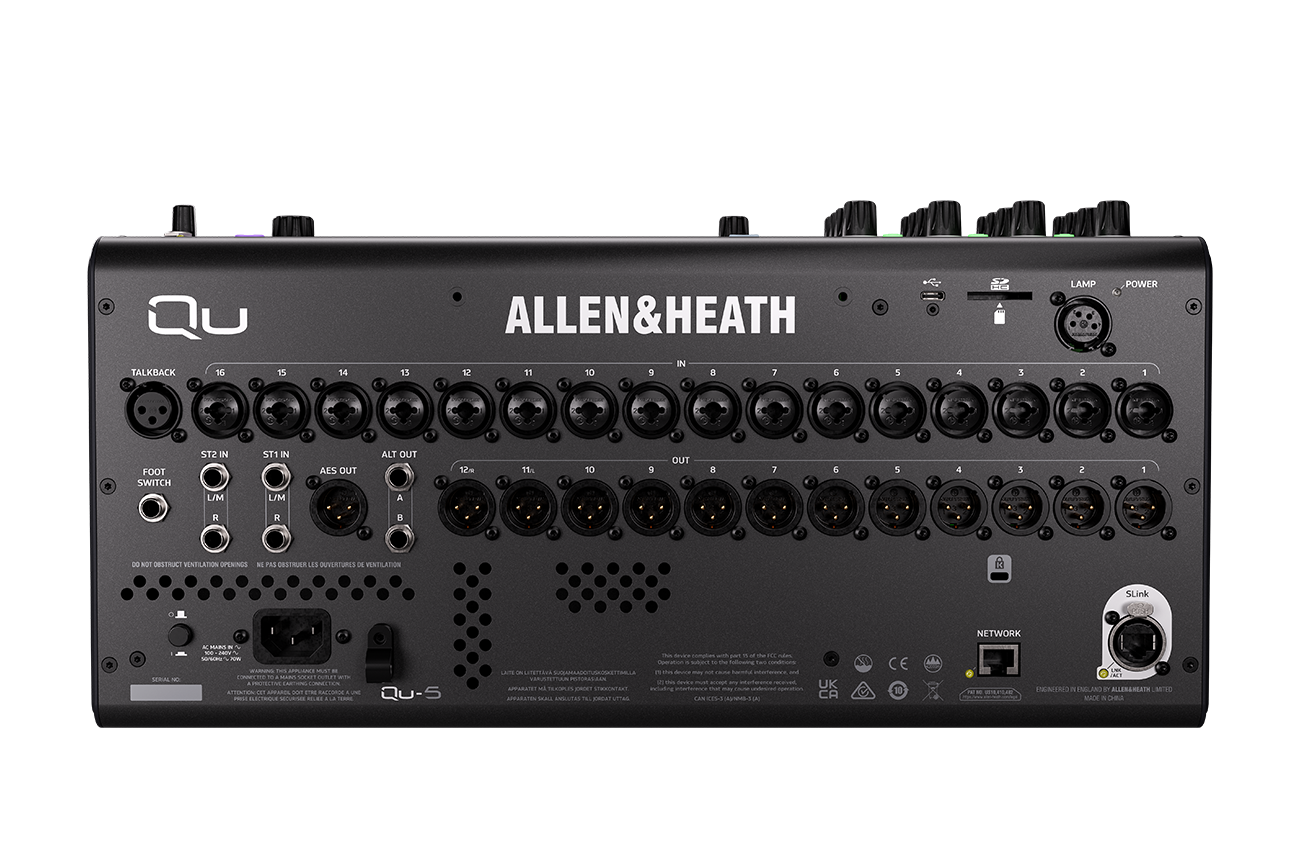 Allen & Heath Qu-5 - Mesa de mezcla digital - Variation 2