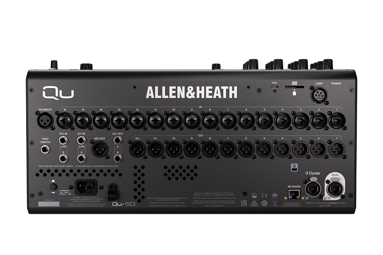 Allen & Heath Qu-5d - Mesa de mezcla digital - Variation 2