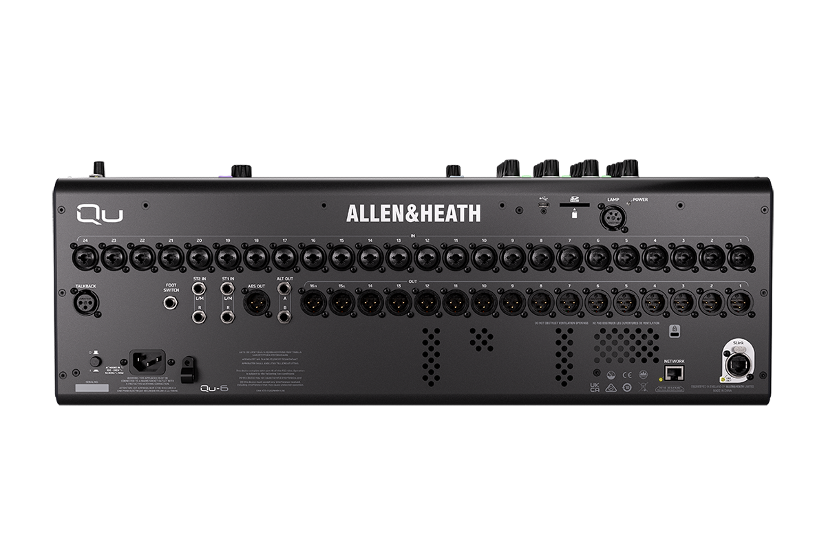 Allen & Heath Qu-6 - Mesa de mezcla digital - Variation 2
