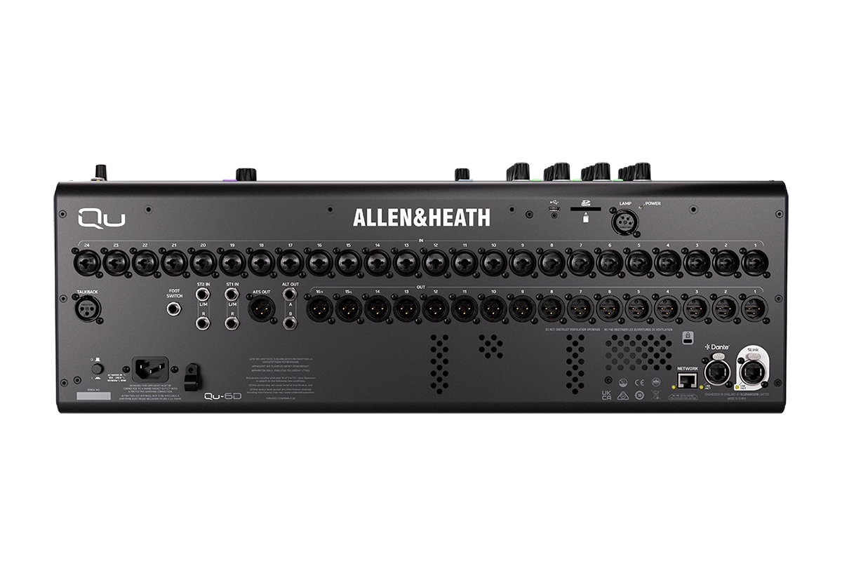 Allen & Heath Qu-6d - Mesa de mezcla digital - Variation 3