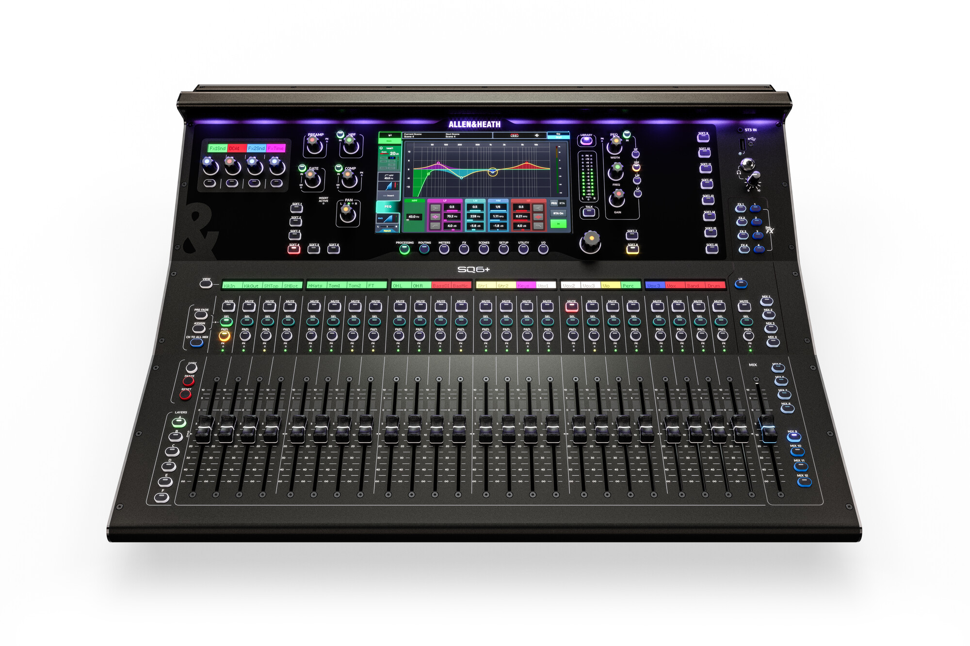 Allen & Heath Sq-6+ - Mesa de mezcla digital - Variation 1