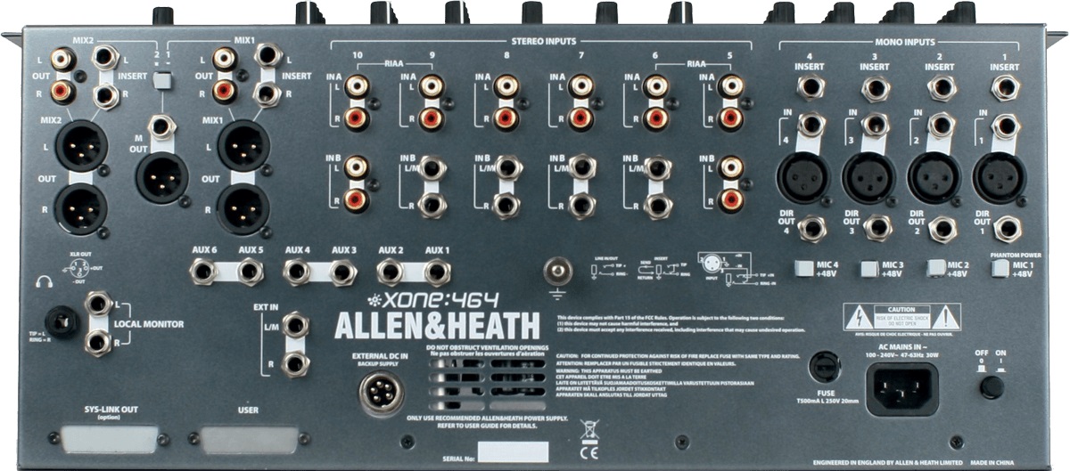 Allen & Heath Xone 3 464 - Mixer DJ - Variation 2