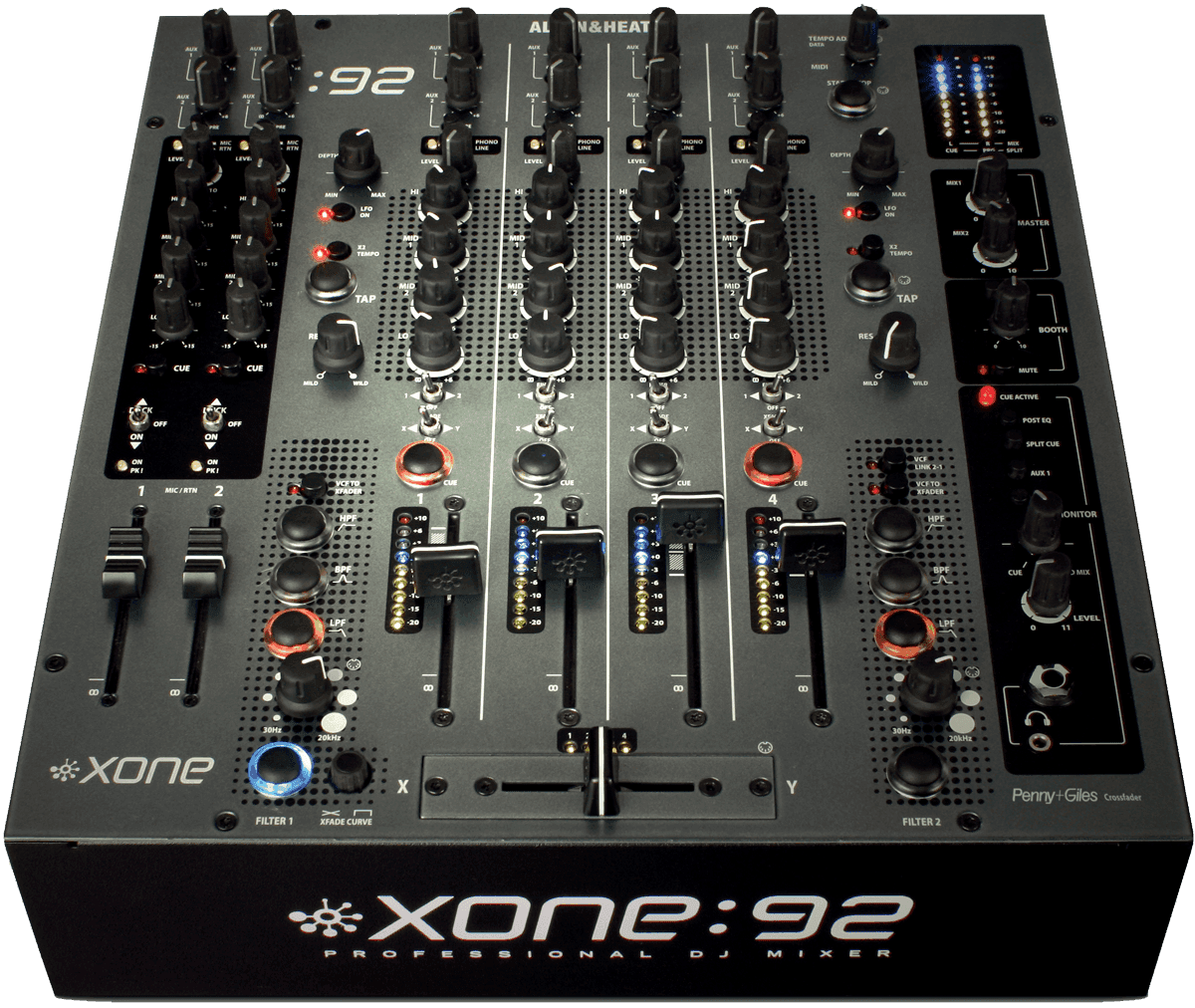 Allen & Heath Xone:92 - Mixer DJ - Variation 1