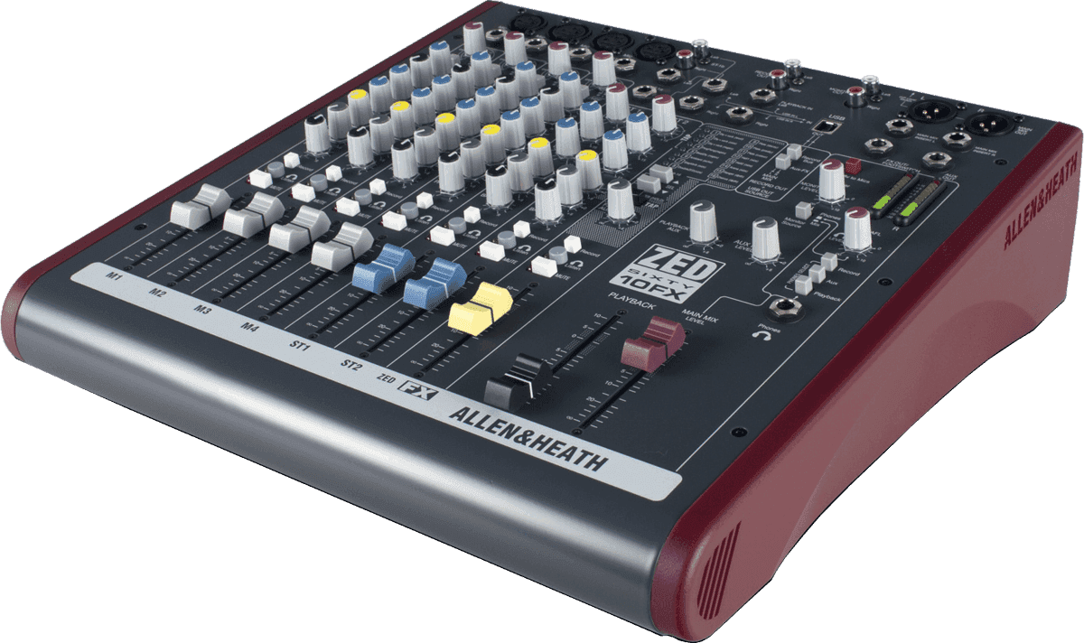 Allen & Heath Zed60-10fx - Mesa de mezcla analógica - Variation 1