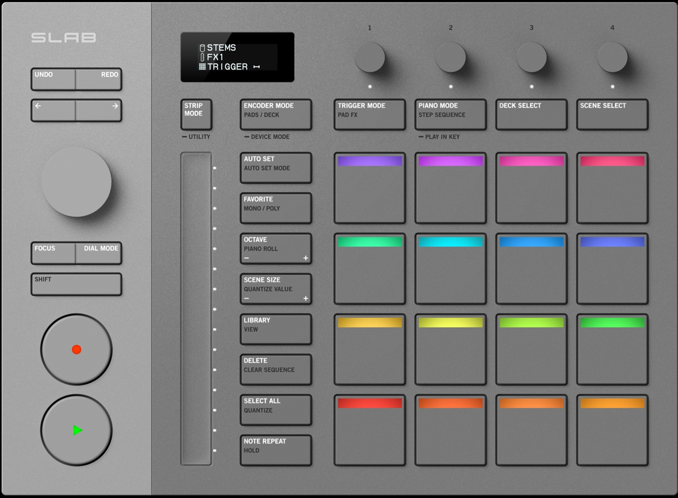 Alphateta Slab - Controlador Midi - Main picture