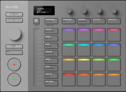 Controlador midi  Alphateta SLAB