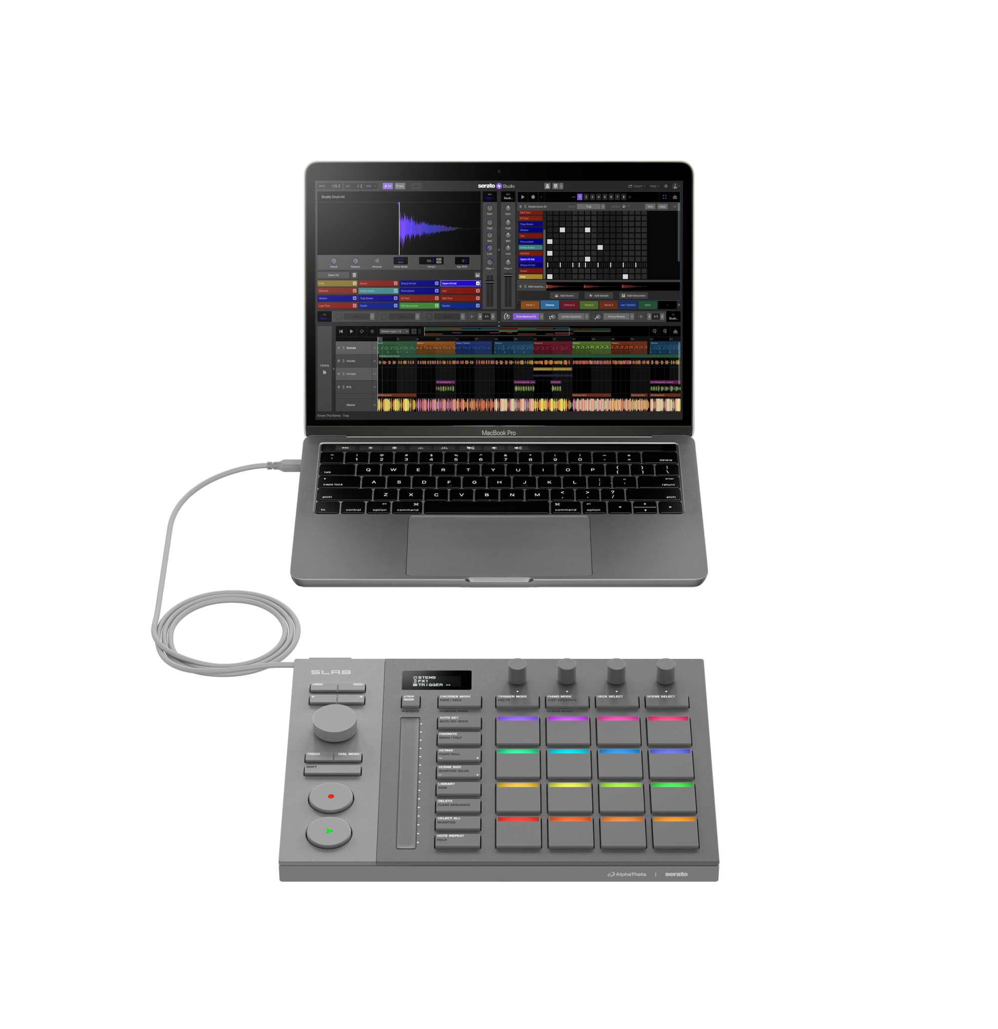Alphateta Slab - Controlador Midi - Variation 1