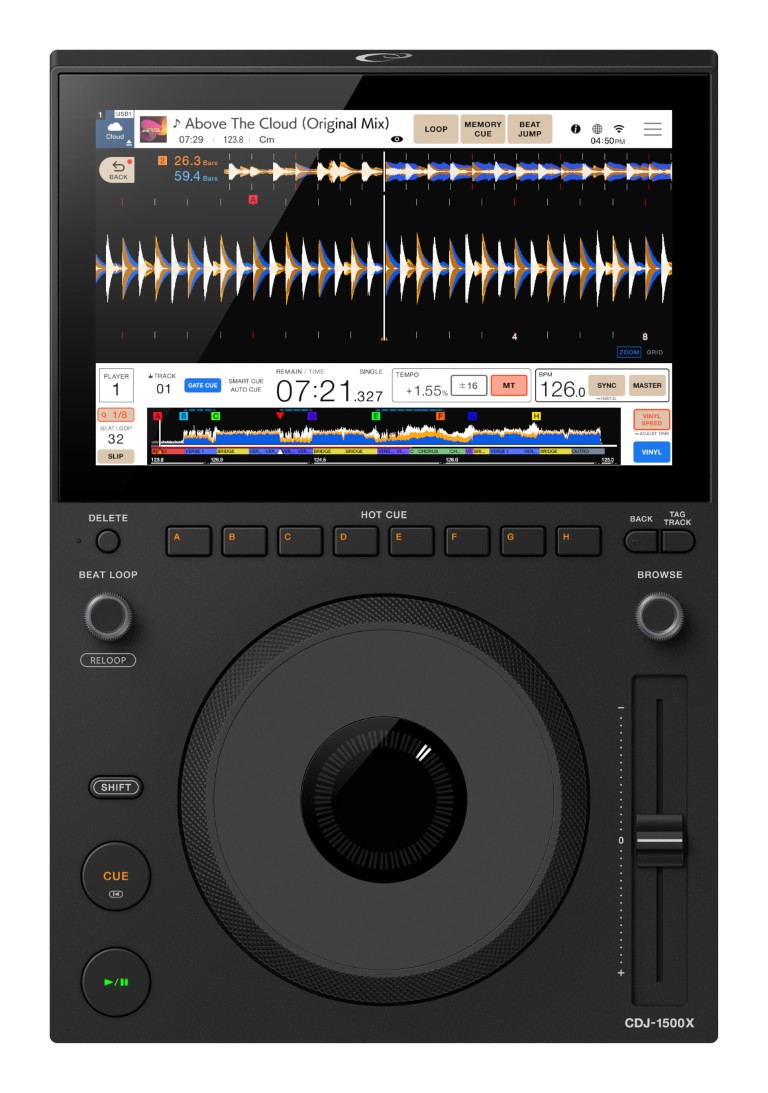Alphatheta Cdj-1500x - Plato MP3 & CD - Variation 7