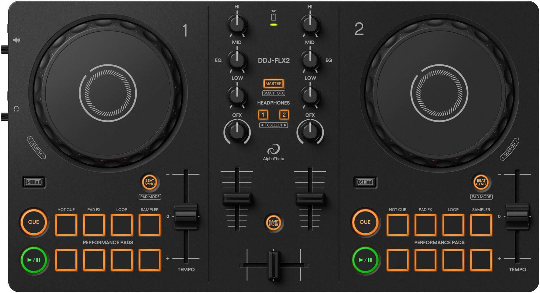 Alphatheta Ddj-flx2 - Controlador DJ USB - Main picture