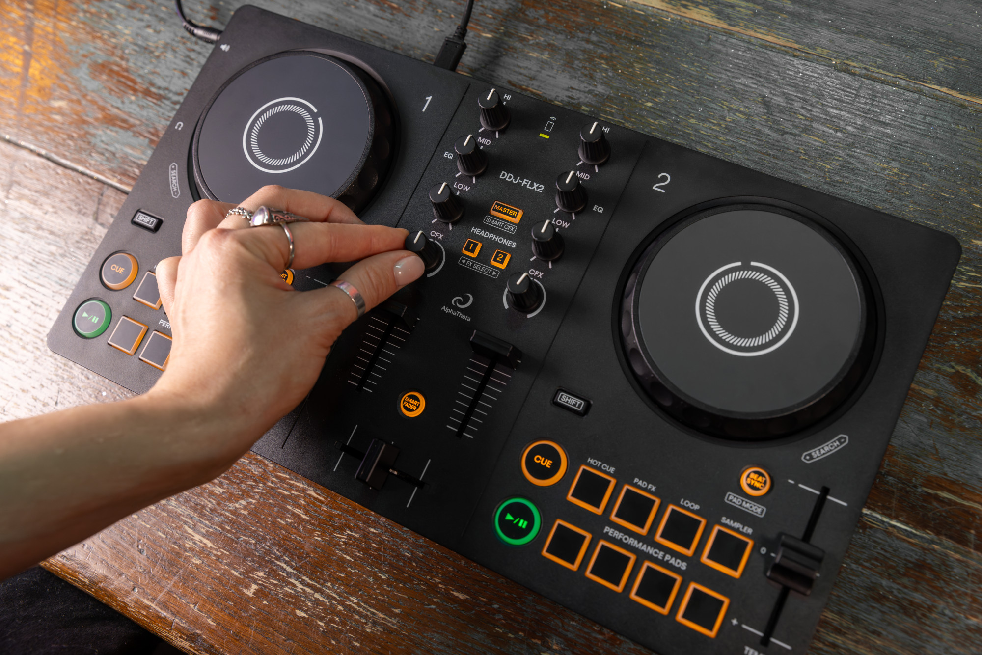 Alphatheta Ddj-flx2 - Controlador DJ USB - Variation 10