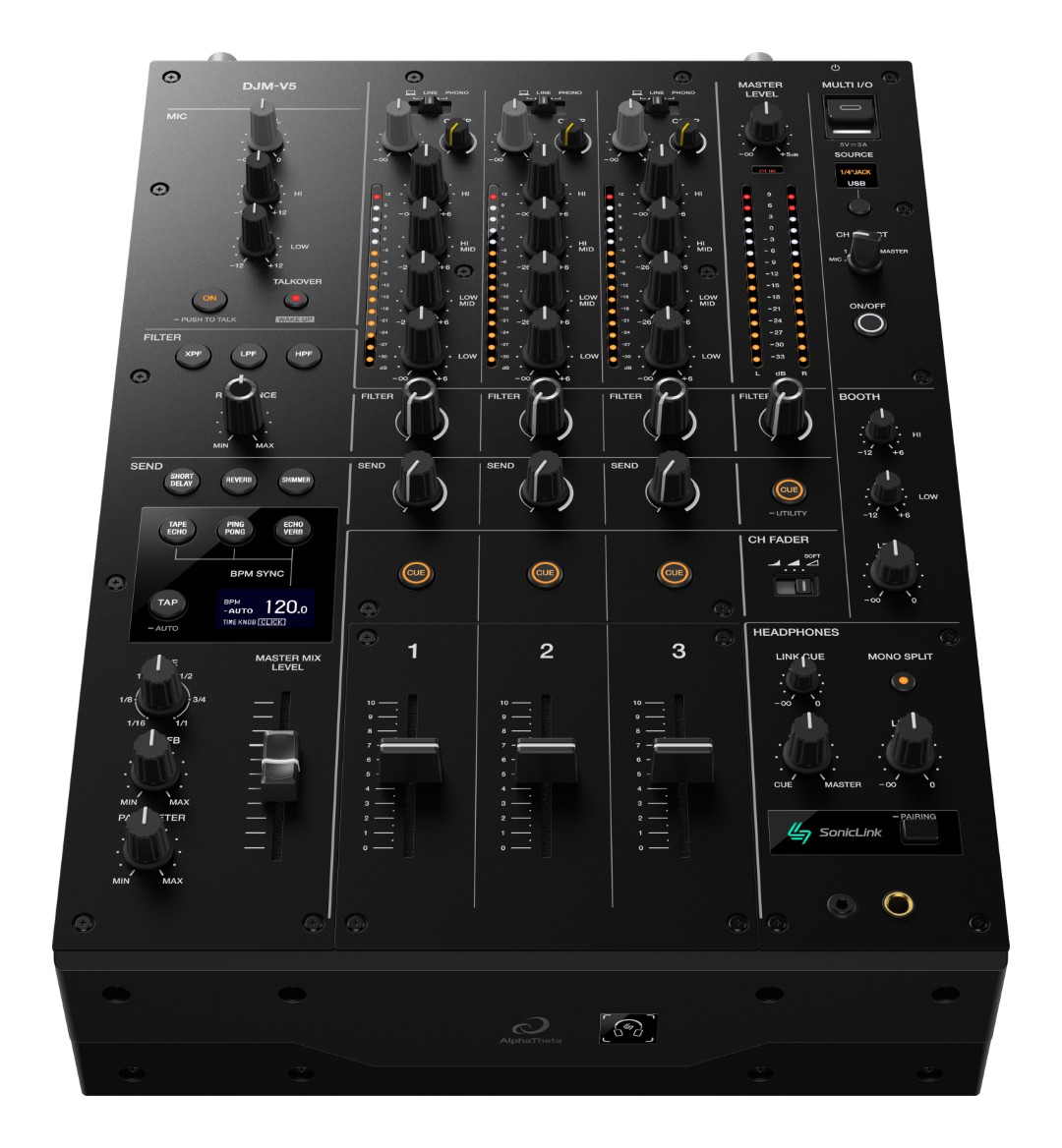 Alphatheta Djm-v5 - Mixer DJ - Variation 1