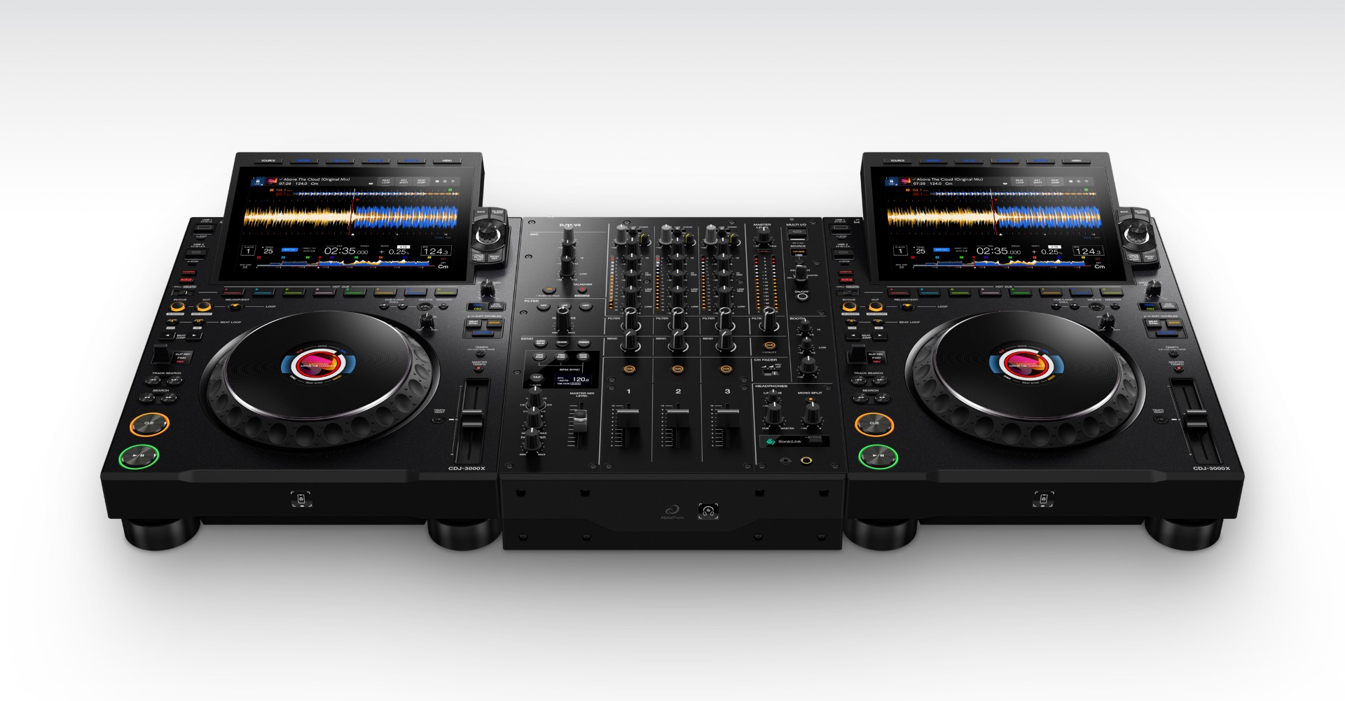 Alphatheta Djm-v5 - Mixer DJ - Variation 5