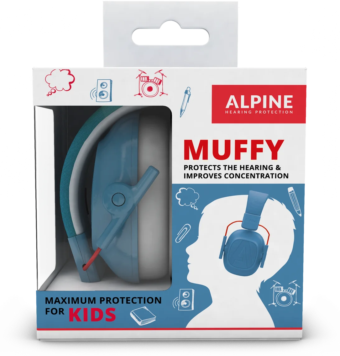 Alpine Muffy Kids Bleu - Protección del oído - Main picture