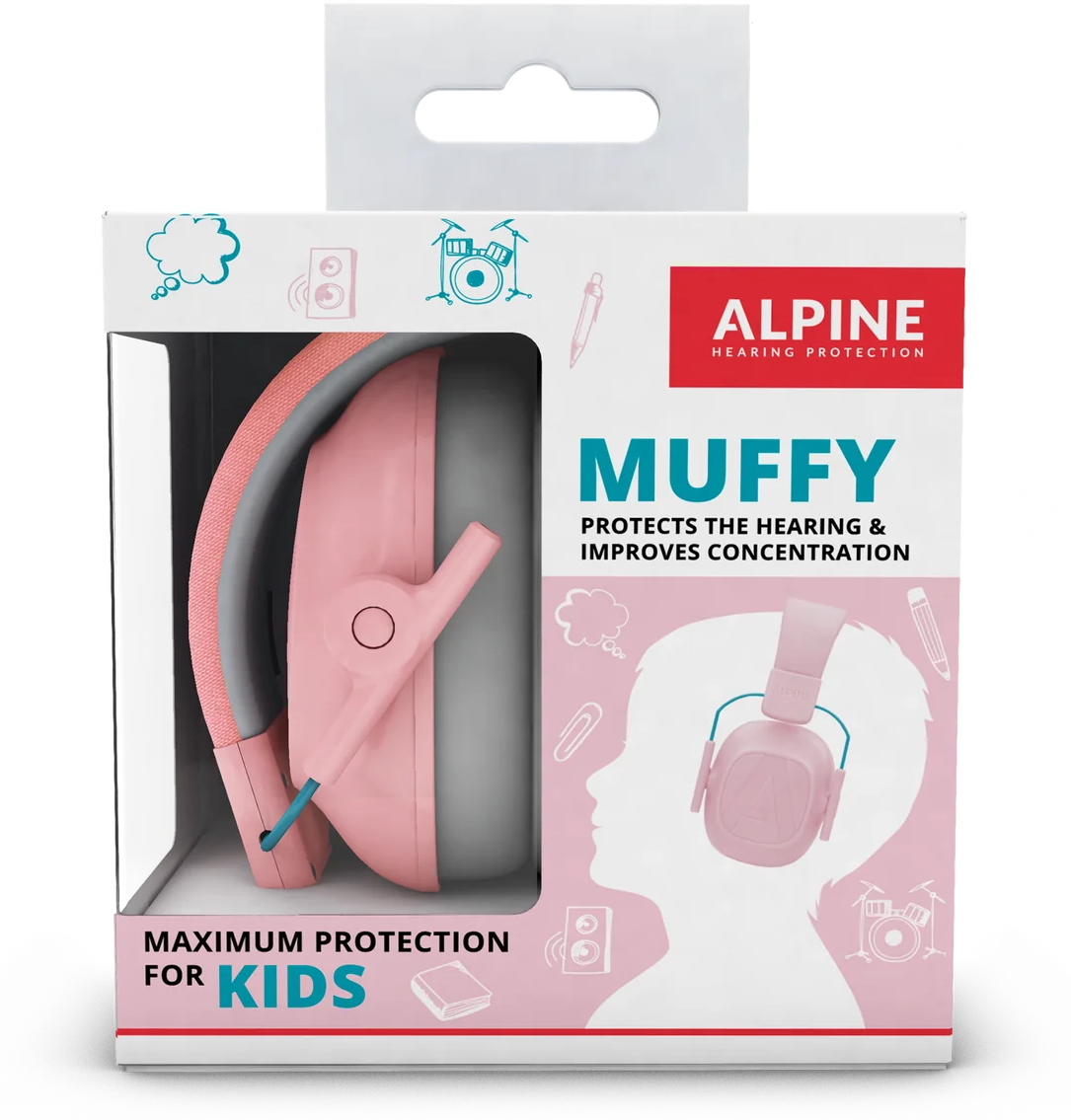 Alpine Muffy Kids Rose - Protección del oído - Main picture